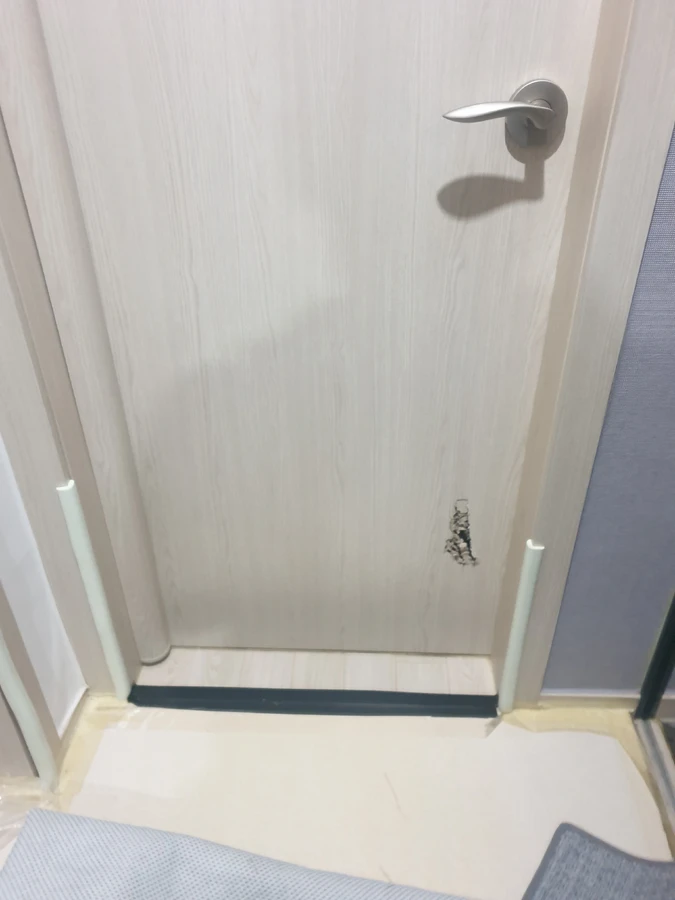 마포구 실내문 찍힘 처리 시공 전
